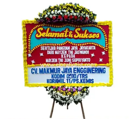 Karangan Bunga gondrong